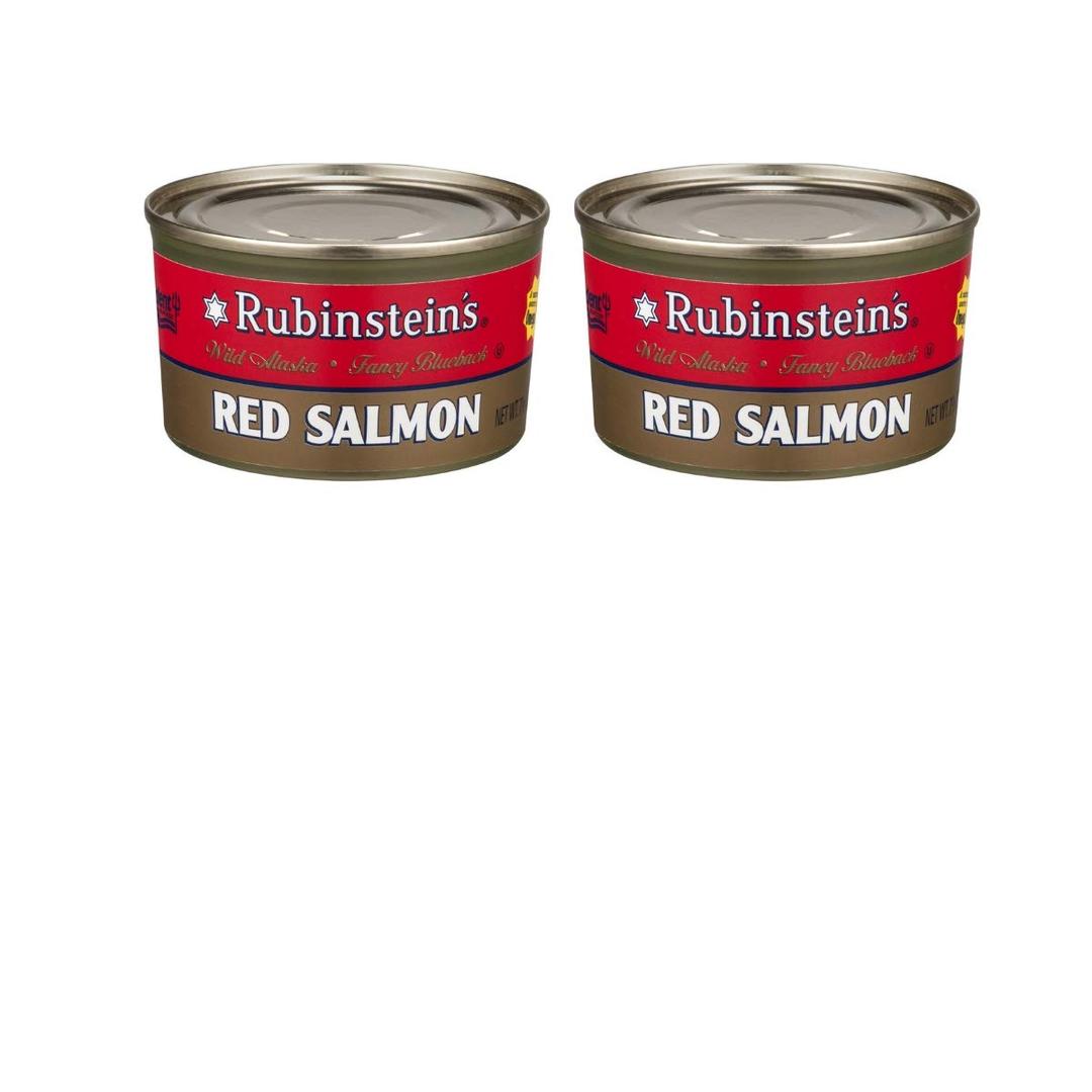 Rubinsteins Red Salmon, 7.5-Ounce (2 Pack)