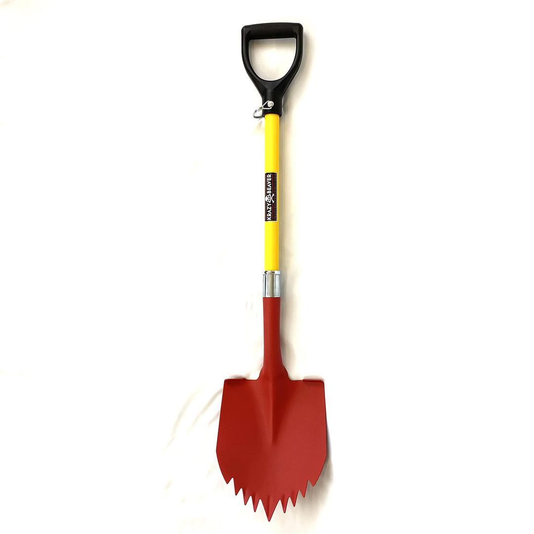 Krazy BeaverShovel (Textured Red Head/Yellow Handle 45637)