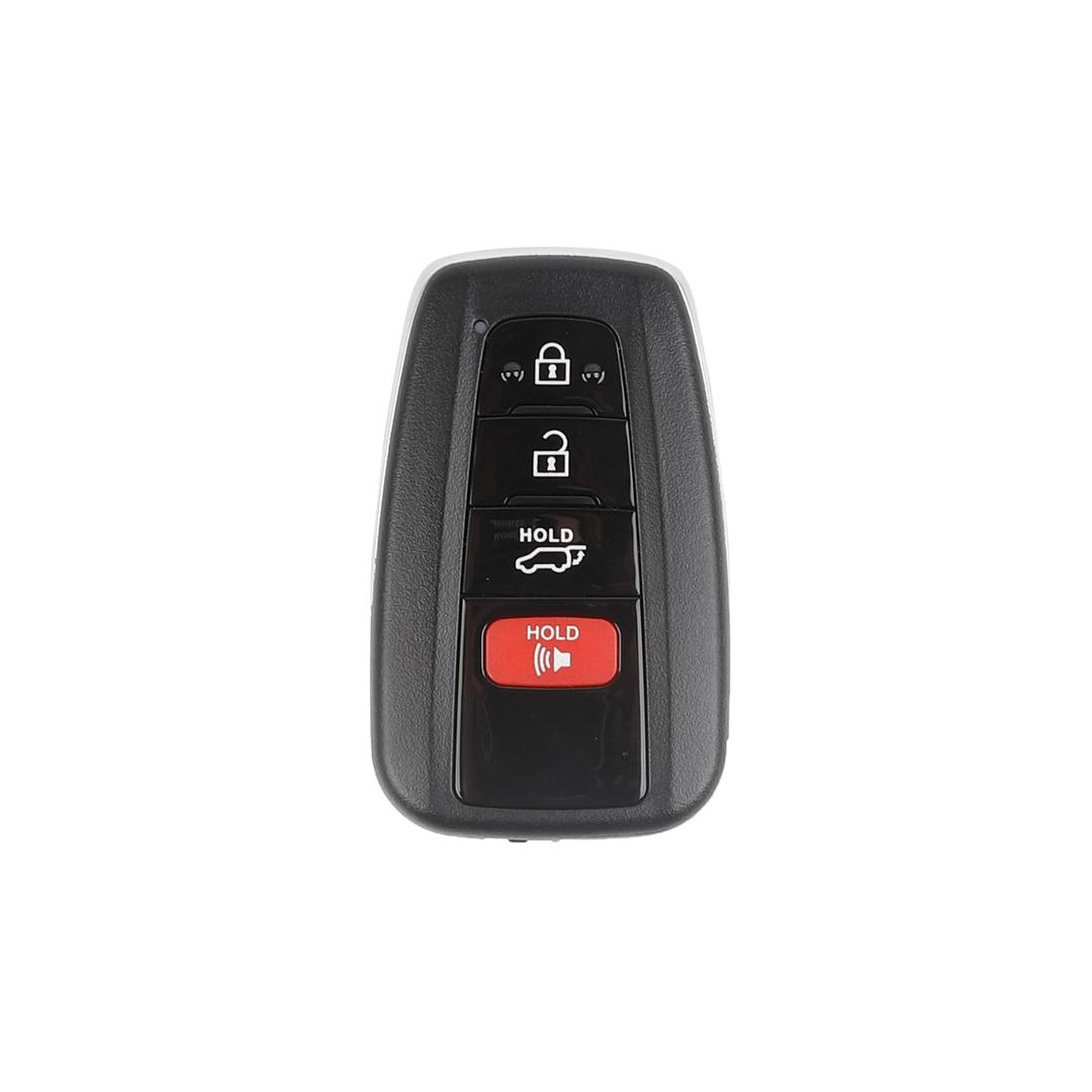 Dasbecan Key Fob Replacement Compatible with Toyota RAV4 2019 2020 2021 Smart Proximity Keyless Entry Remote Control Replaces HYQ14FBC 8990H-0R030 231451-0351 G Board 314.3MHz 4 Buttons