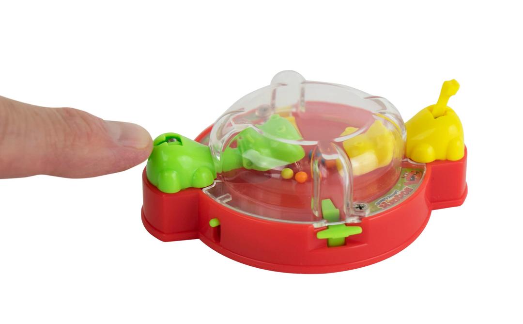 World's Smallest Hungry Hungry Hippos, Super Fun for Outdoors, Travel & Family Game Night, Multicolor, Miniature