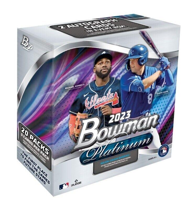 2023 Bowman Platinum Baseball Monster Box (2 Autographs Per Box)