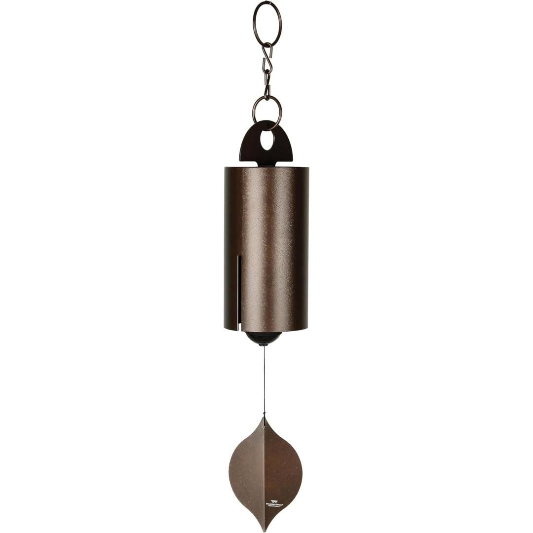 Woodstock Wind Chimes Heroic Windbell Wind Chimes for Outside, 40" Copper Large Windchime for Outdoor Garden, Patio, Porch Wind Bell, Deep Tone Sound