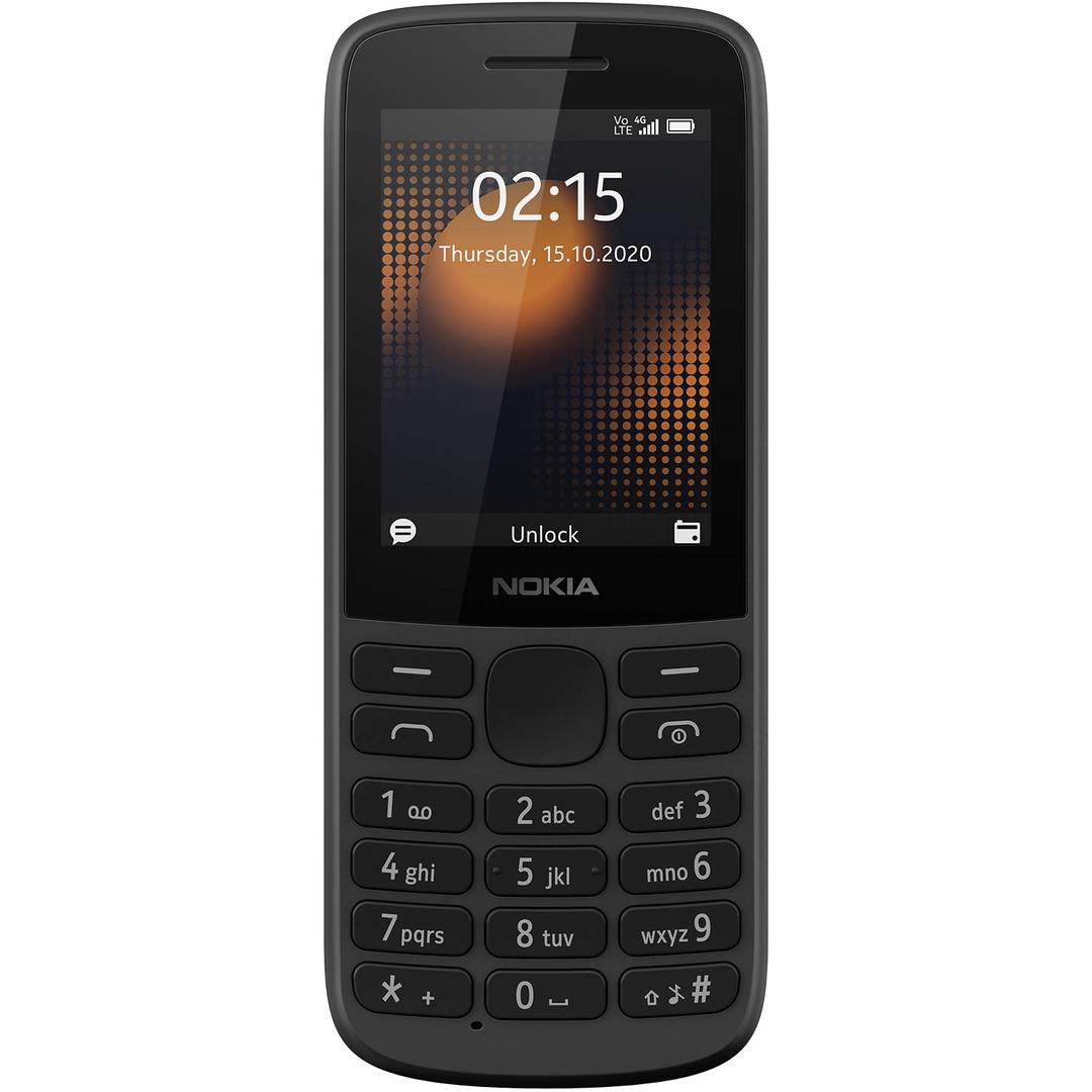 Nokia215 | GSM | Unlocked Mobile Phone | 4G | International Version | Black