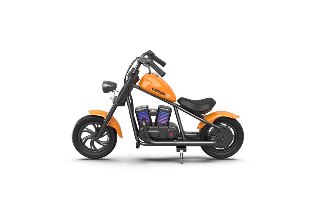 HYPER GOGO Cruiser 12 Plus - Kid's Motorbike (Dark Orange)