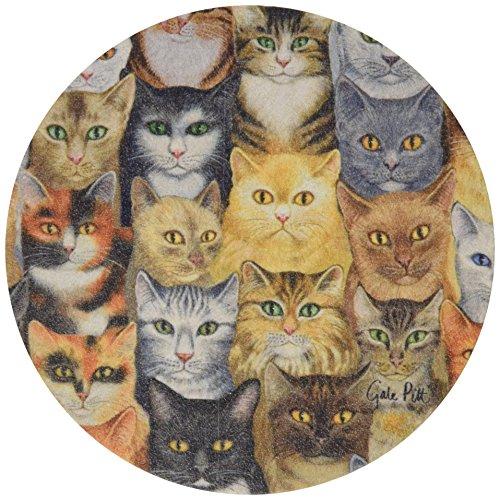 Thirstystone Drink Coaster Set, Cats, Cats, Cats