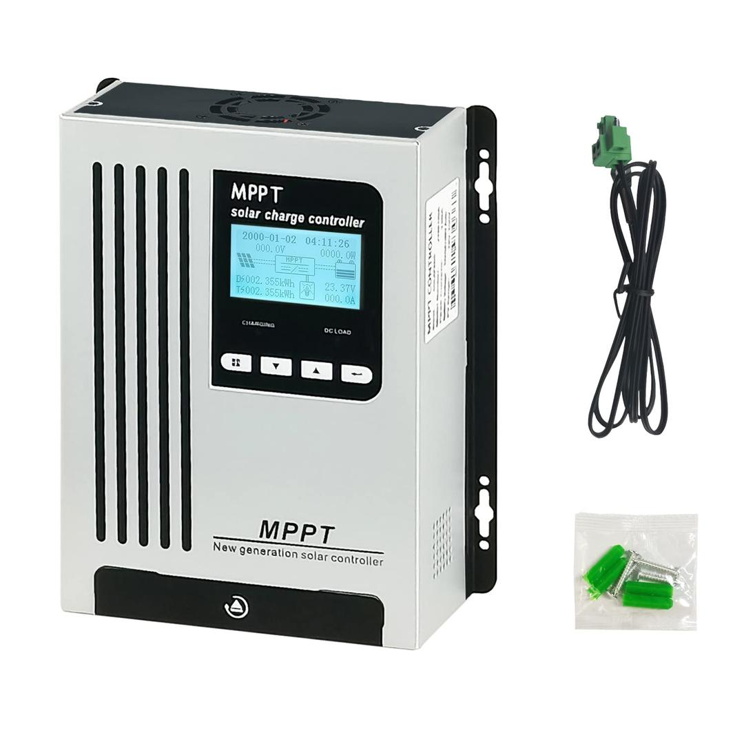 SOLAFANS 96V 55A MPPT Solar Charger 48V 60V 72V Dead Battery Reactivation Solar Regulator DC180V PV Input 5500W for Off Gird Solar System Sealed Gel AGM Flooded Lithium Battery