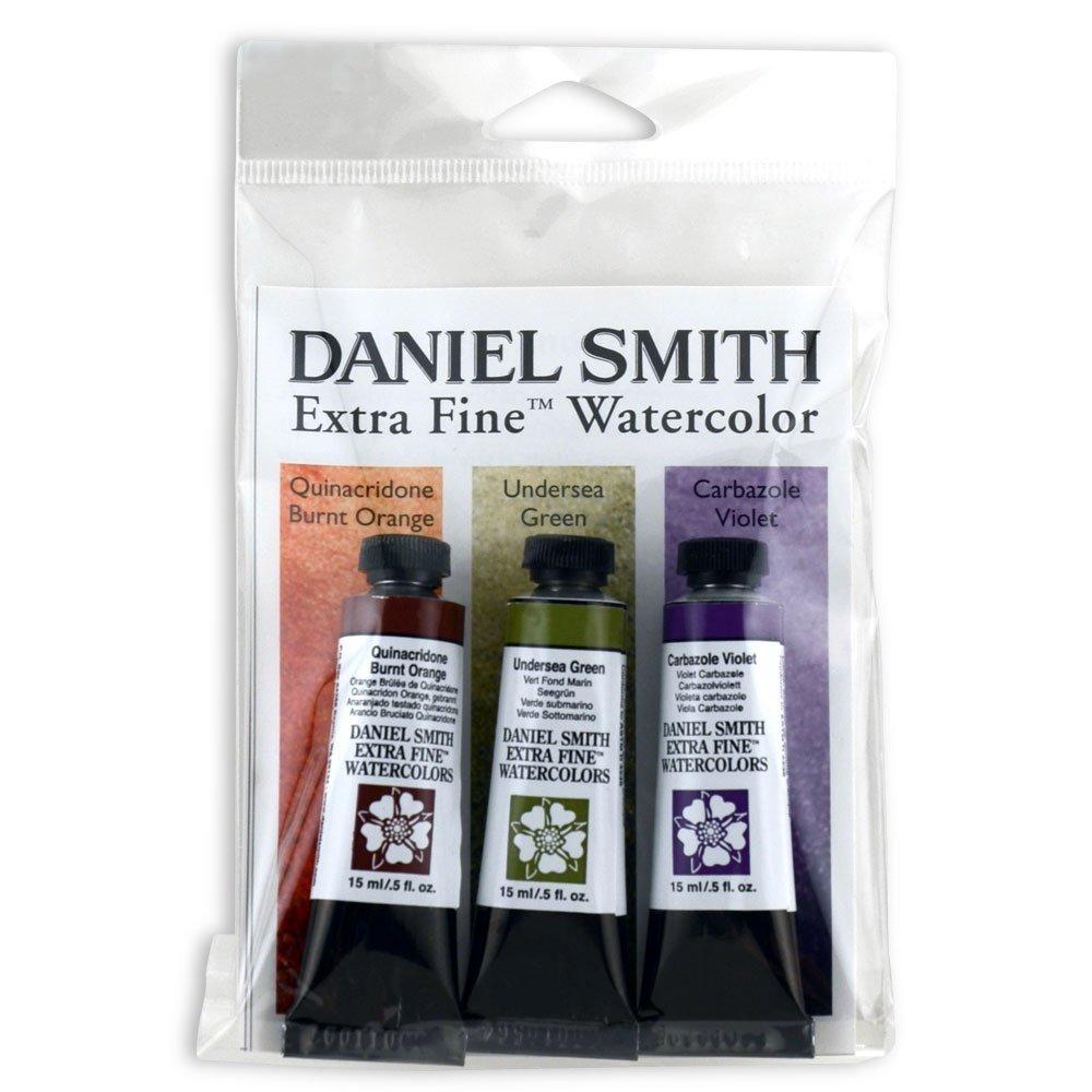 Daniel Smith285250077 Extra Fine Secondary Watercolor Set, 3 Tubes, 15ml