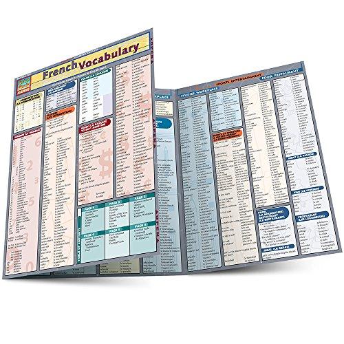 French Vocabulary QuickStudy Laminated Reference Guide (QuickStudy Academic)