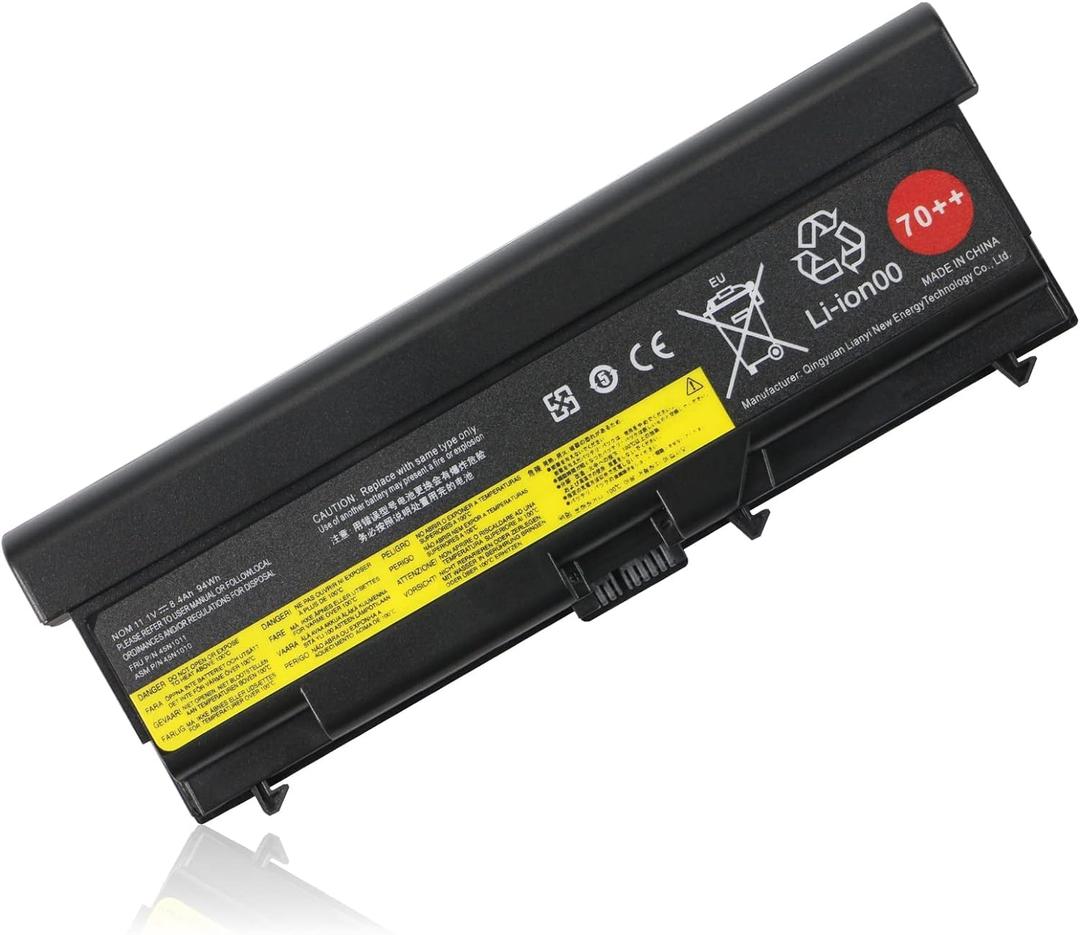 LQM® 11.1V 94Wh/8.4Ah New Laptop Battery for Lenovo ThinkPad 70++ T430 W530 T530 L430 L530 45N1011 45N1010 0A36303