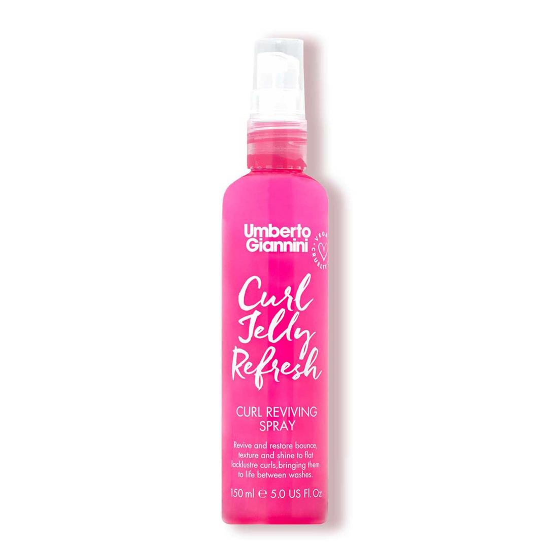 Umberto GianniniCurl Jelly Refresh - 5 fl Oz Vegan & Cruelty Free Refreshing Spray for Zero Frizz, Defined Curls - Moisturising for Curly, Wavy Hair Styling