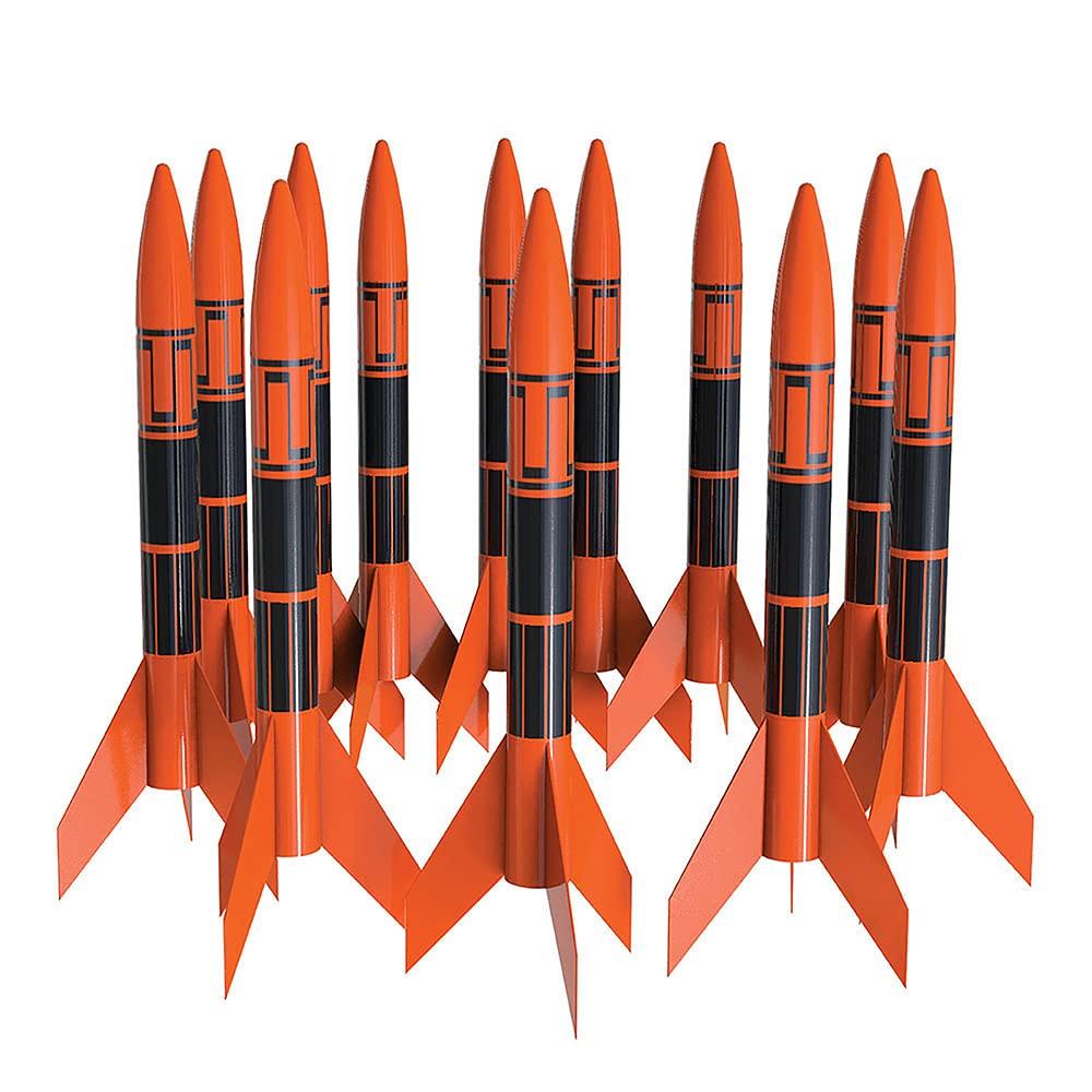 Estes1751 Alpha III Rocket Bulk Pack (Pack of 12), 12.3 in. (31.1 cm)