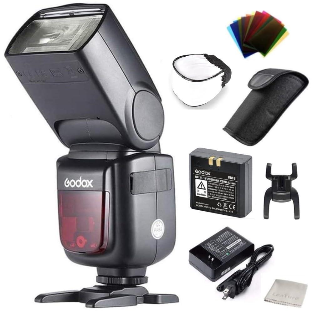 GODOXVing V860II-S 2.4G HSS 1/8000 TTL Li-on Battery V860II Camera Flash Speedlite for Sony A7 A7R A7S A7II A7RII A58 A99 A6000 A6300 Camera