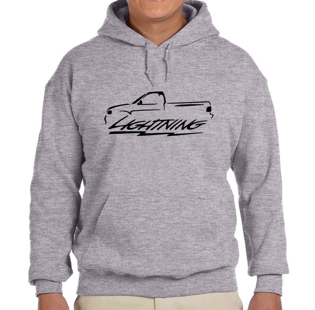 1999-04 Ford SVT Lightning F150 Truck Classic Outline Design Hoodie Sweatshirt