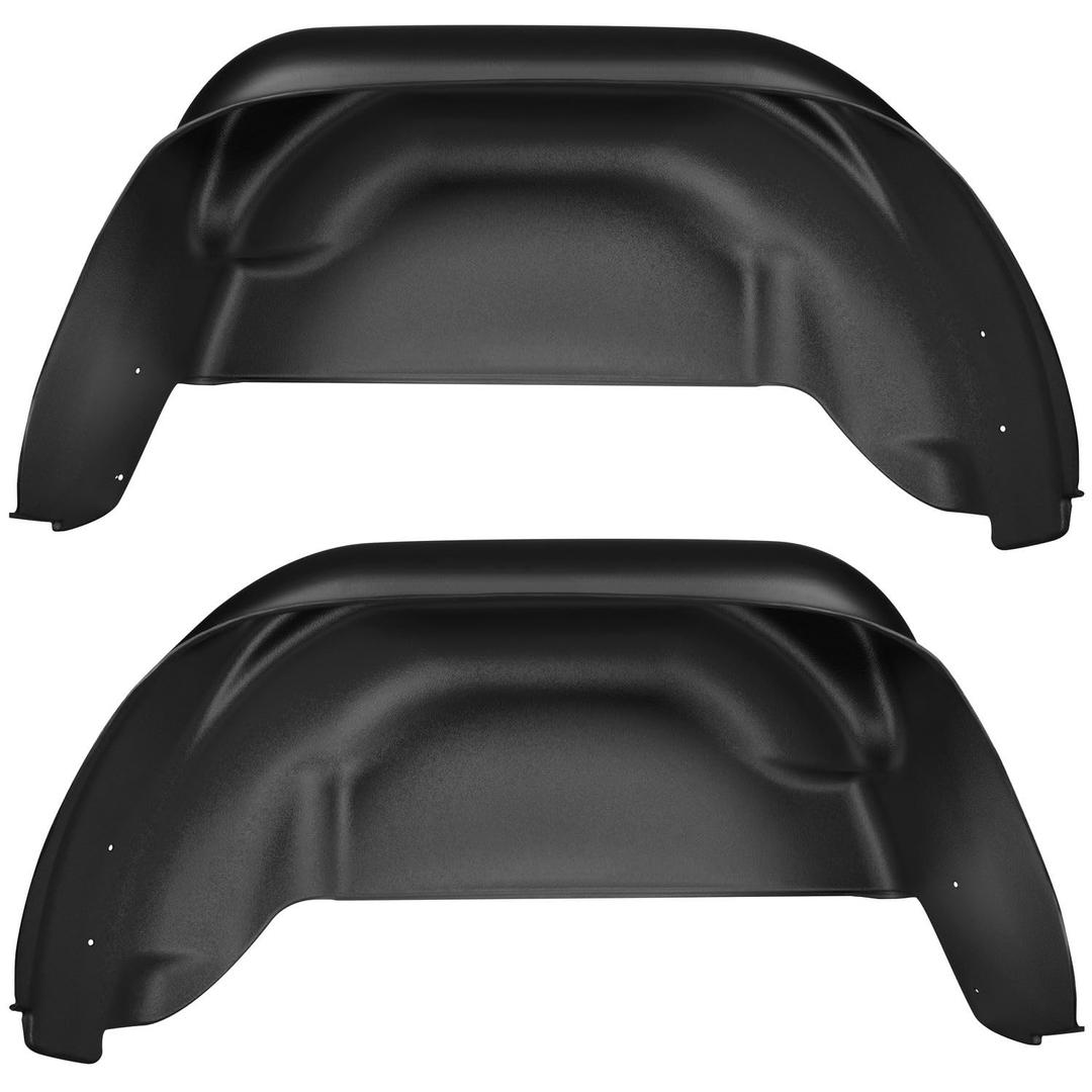 Husky Liners — Rear Wheel Well Guards | Fits 2017-2024 Ford F-250/F-350, Black, 2 pc. | 79131