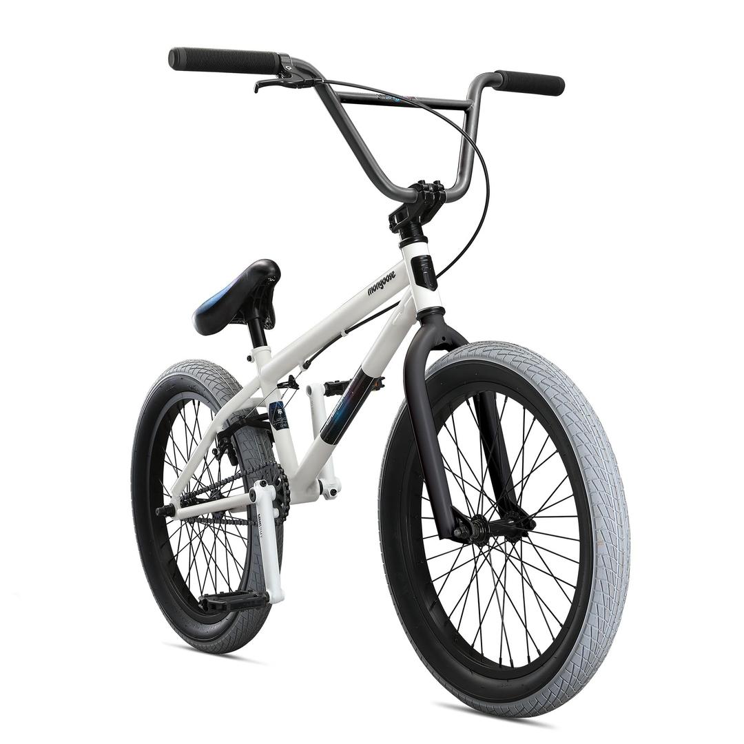 MongooseLegion Kids Freestyle BMX Bike, Intermediate Rider, Boys and Girls Bikes, 20-Inch Wheels, Hi-Ten Steel Frame, Micro Drive 25x9T BMX Gearing