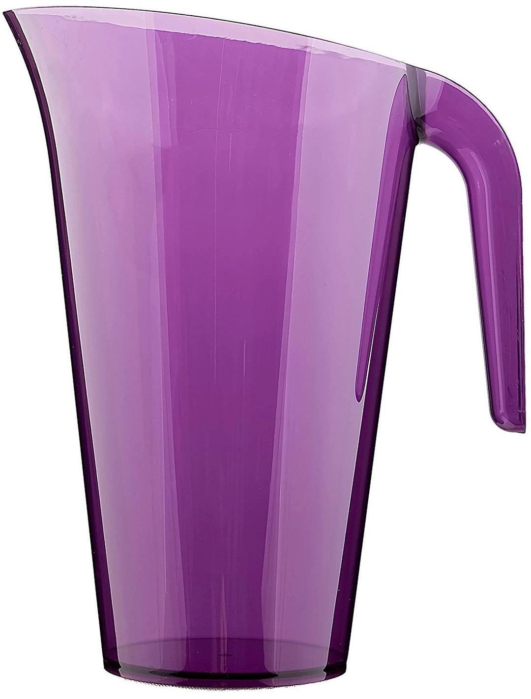 Mozaik Aubergine Plastic Pitcher Jug 1.5 Litre