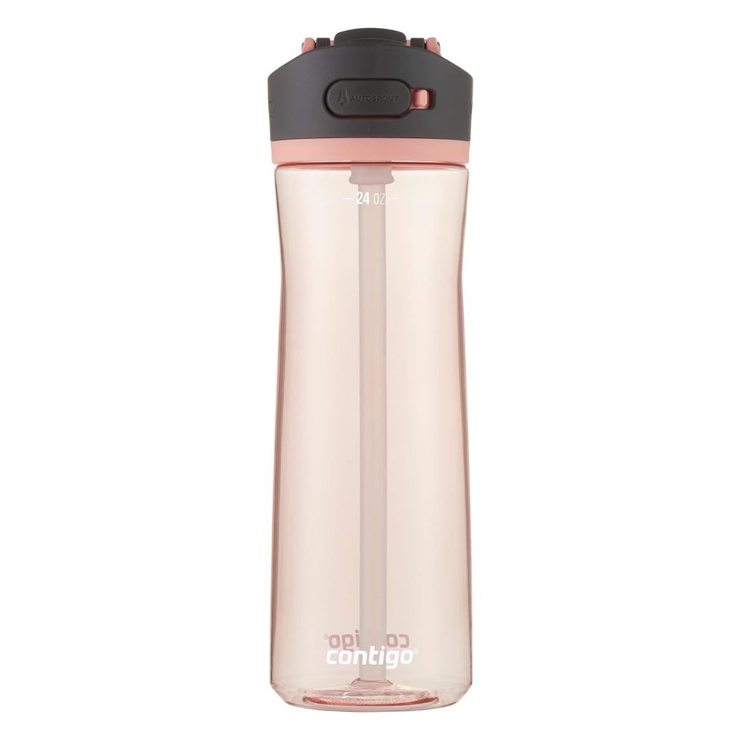 Contigo Ashland 2.0, 24oz., Water Bottle with AUTOSPOUT Lid, Pink Lemonade