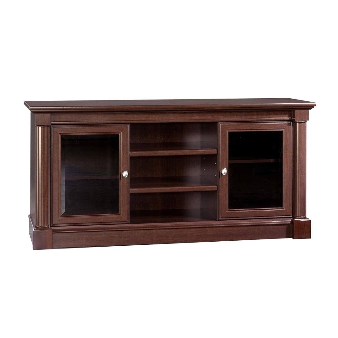 Sauder Palladia Entertainment Credenza, For TVs up to 60", Select Cherry finish