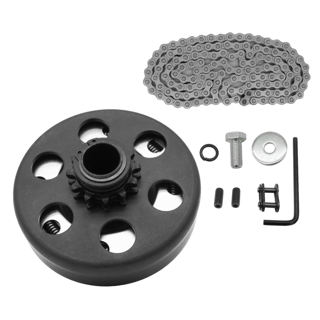 Go Kart Clutch 3/4" Bore 12 Tooth with #35 Chain, Centrifugal Clutch for Predator 212, Honda GC GX Engines and Most 2-6.5HP Small Engines performance Parts for MiniBike, Go Kart, Lawnmower.