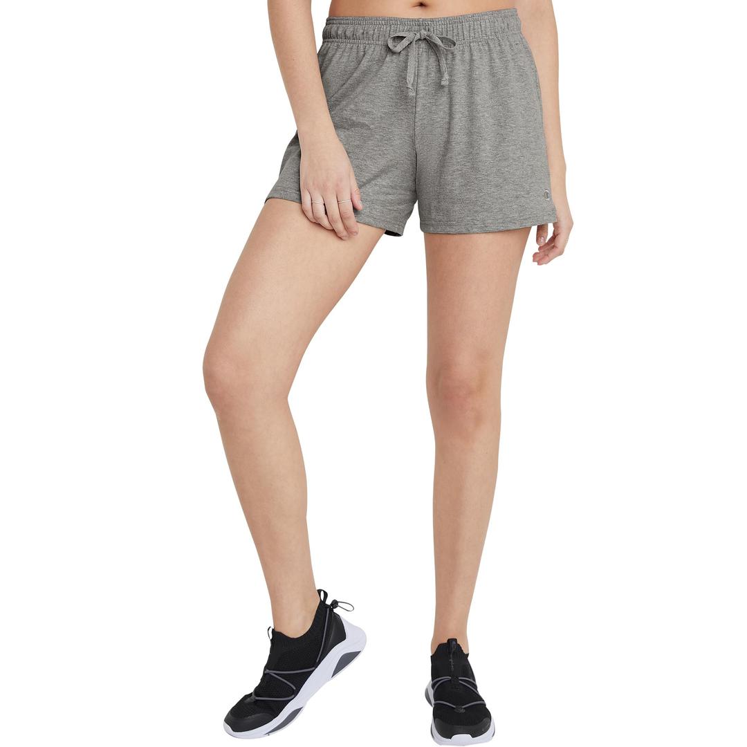 ChampionWomen'S Shorts, Lightweight Lounge, Soft Jersey Comfortable Shorts For Women (Plus Size Available)