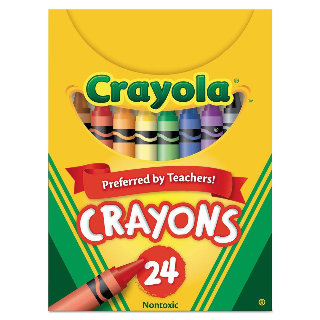 Crayola(R) Assorted Color Crayon Set, 24-Count Box