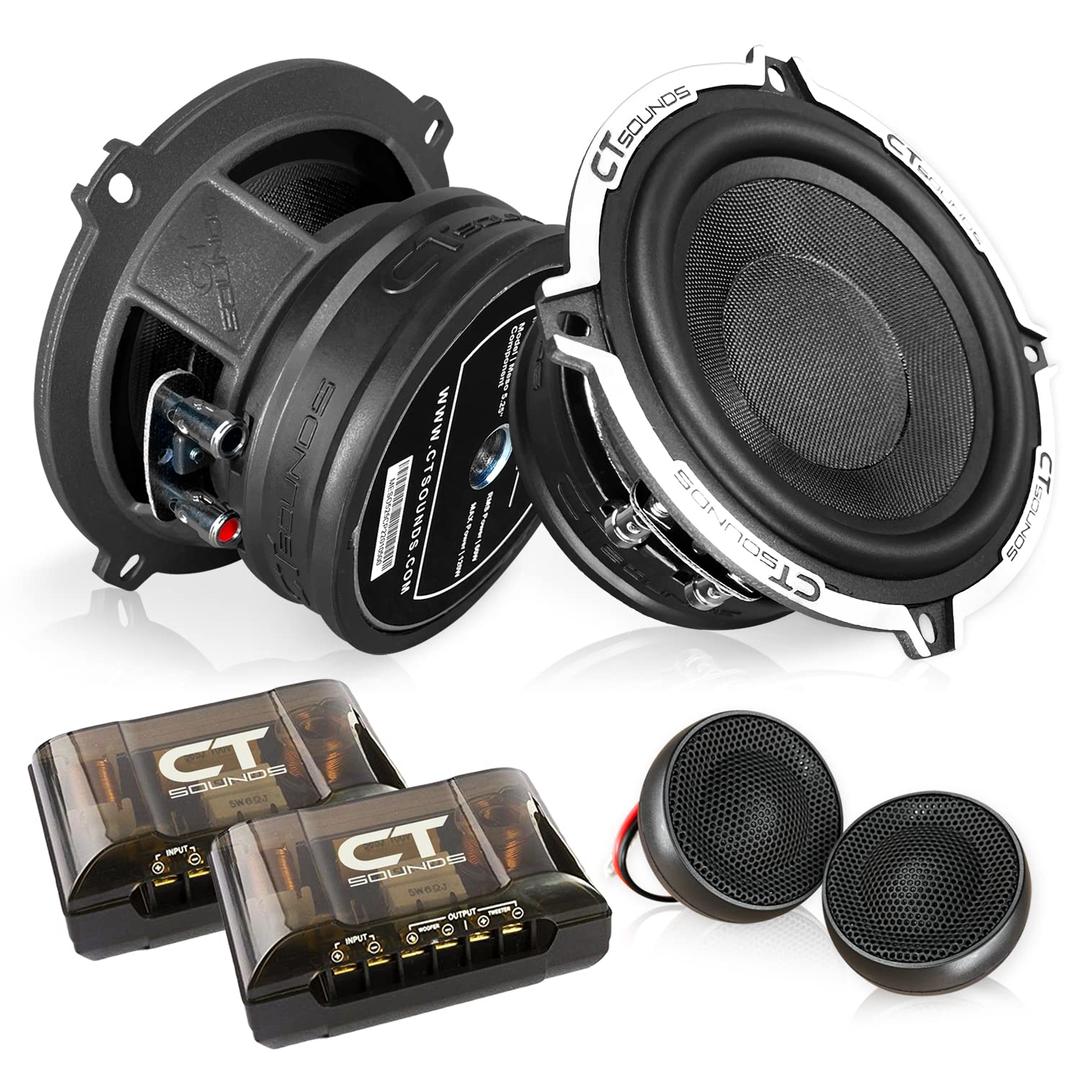 CT Sounds Meso 5.25” 240 Watt 2-Way Premium Component Speaker Set