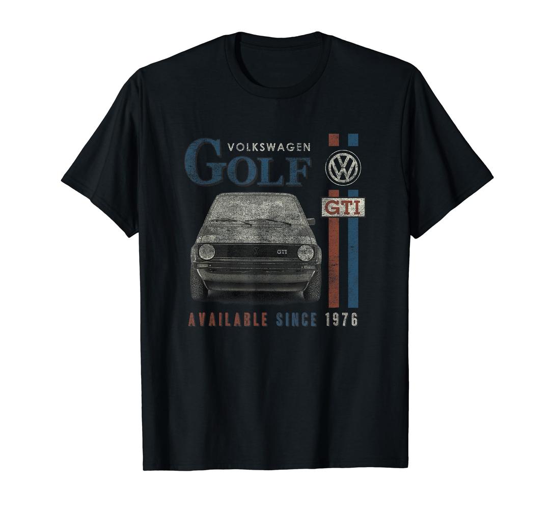 Volkswagen Golf GTI Racing Distressed T-Shirt