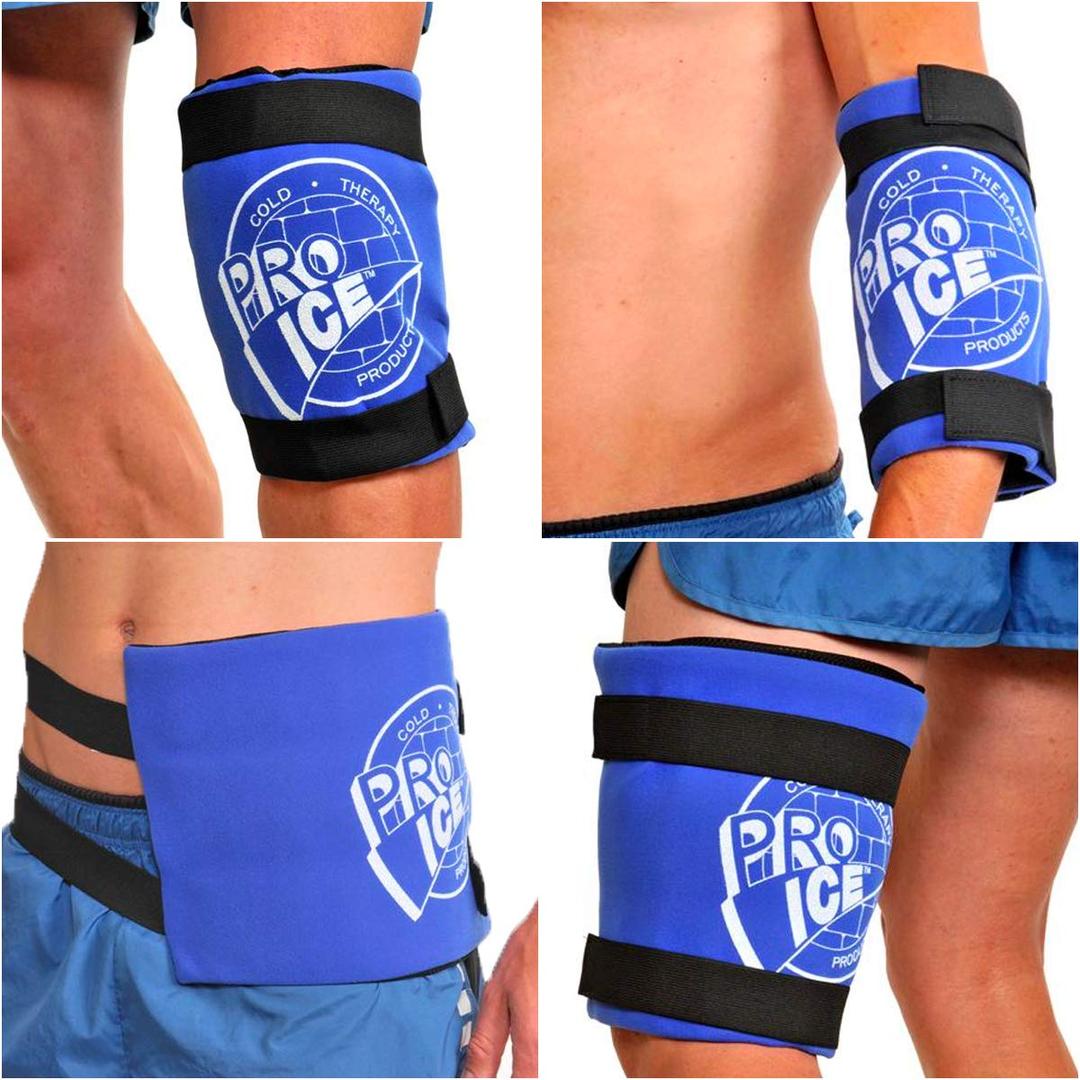 PRO ICEKnee Hip or Back Real Ice Therapy Wrap Wearable Multi-purpose Icing Compression Support PI400