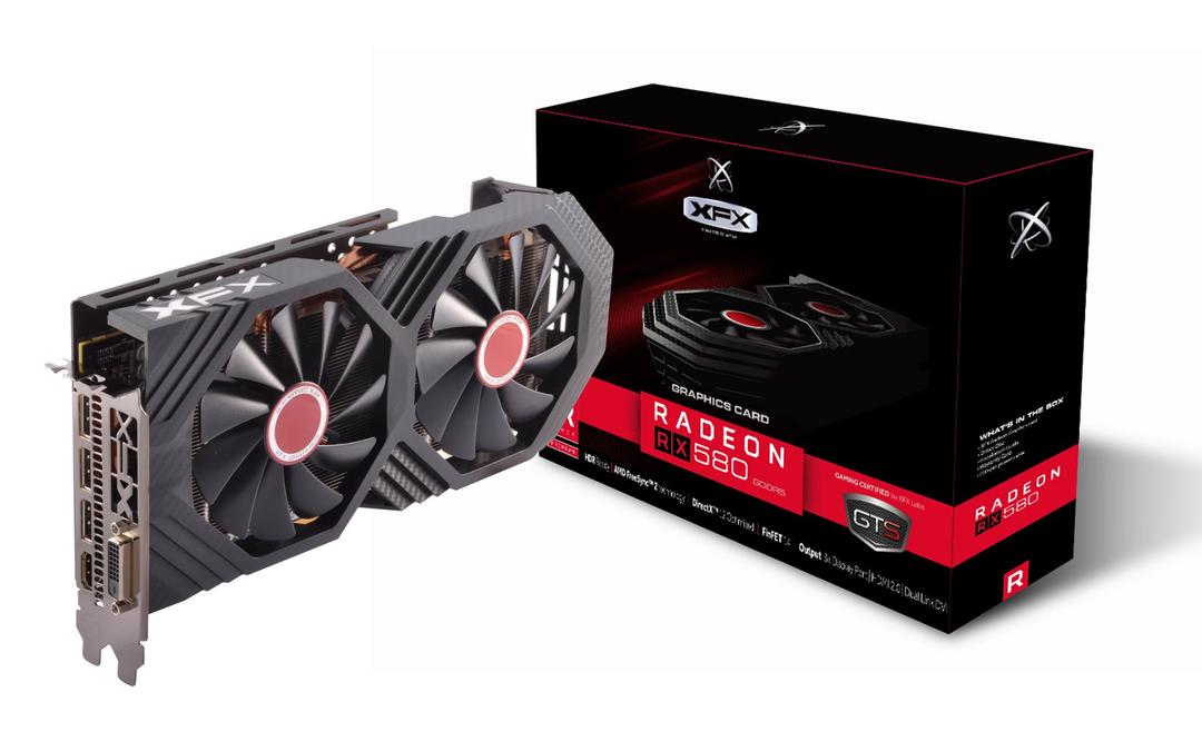 XFXRadeon RX 580 GTS XXX Edition 1386MHz OC+, 8GB GDDR5, VR Ready, Dual BIOS, 3xDP HDMI DVI, AMD Graphics Card (RX-580P8DFD6)