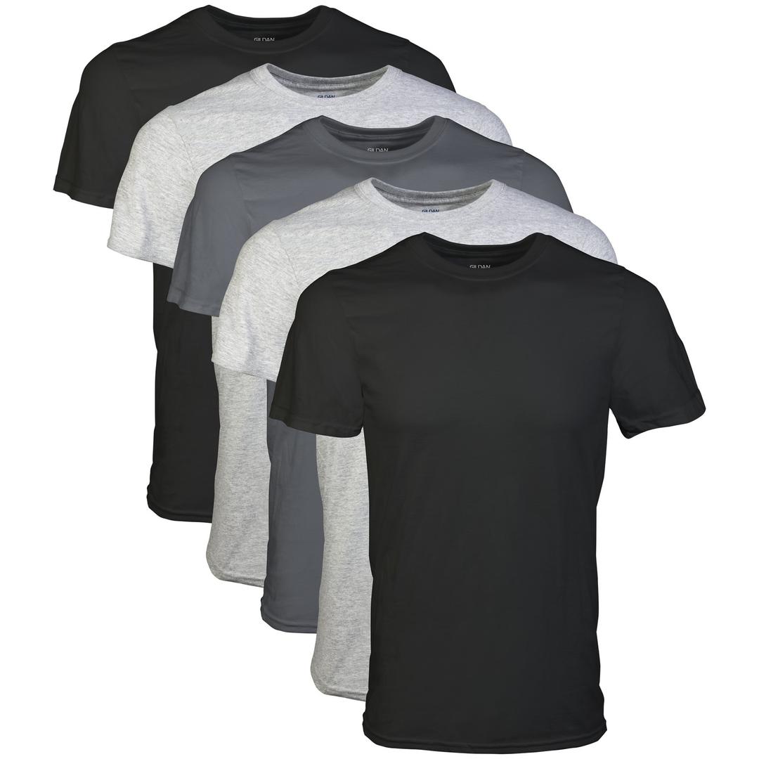 GildanMen's Crew T-Shirts, Multipack, Style G1100