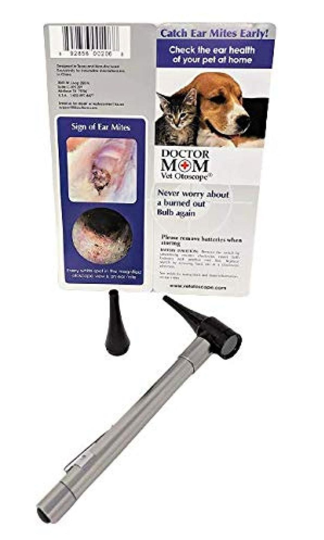 Dr Mom Pocket Veterinary LED Otoscope Otoscopes - Pocket Vet Otoscope