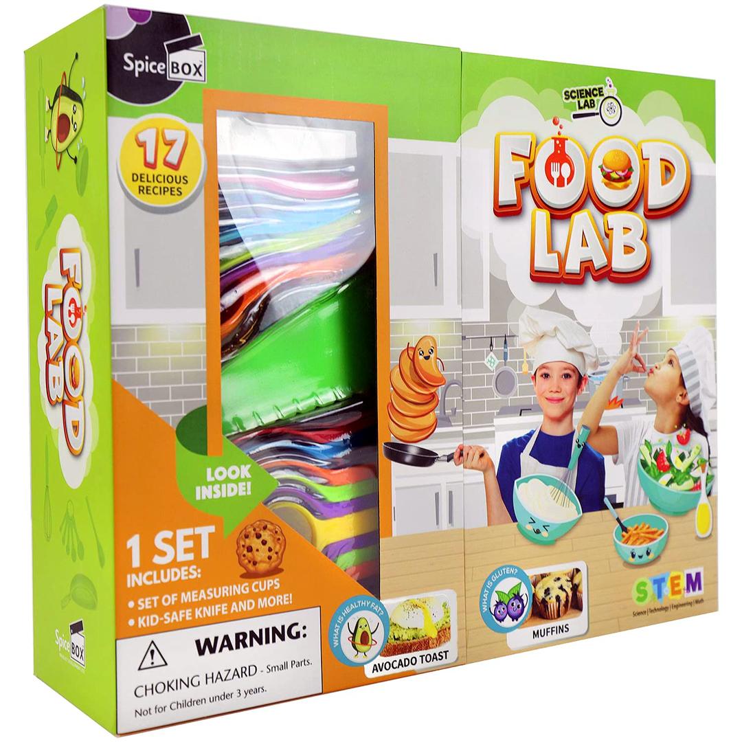 SpiceBox Science Lab Food Lab Kit: Explore The Science of Delicious Cuisine