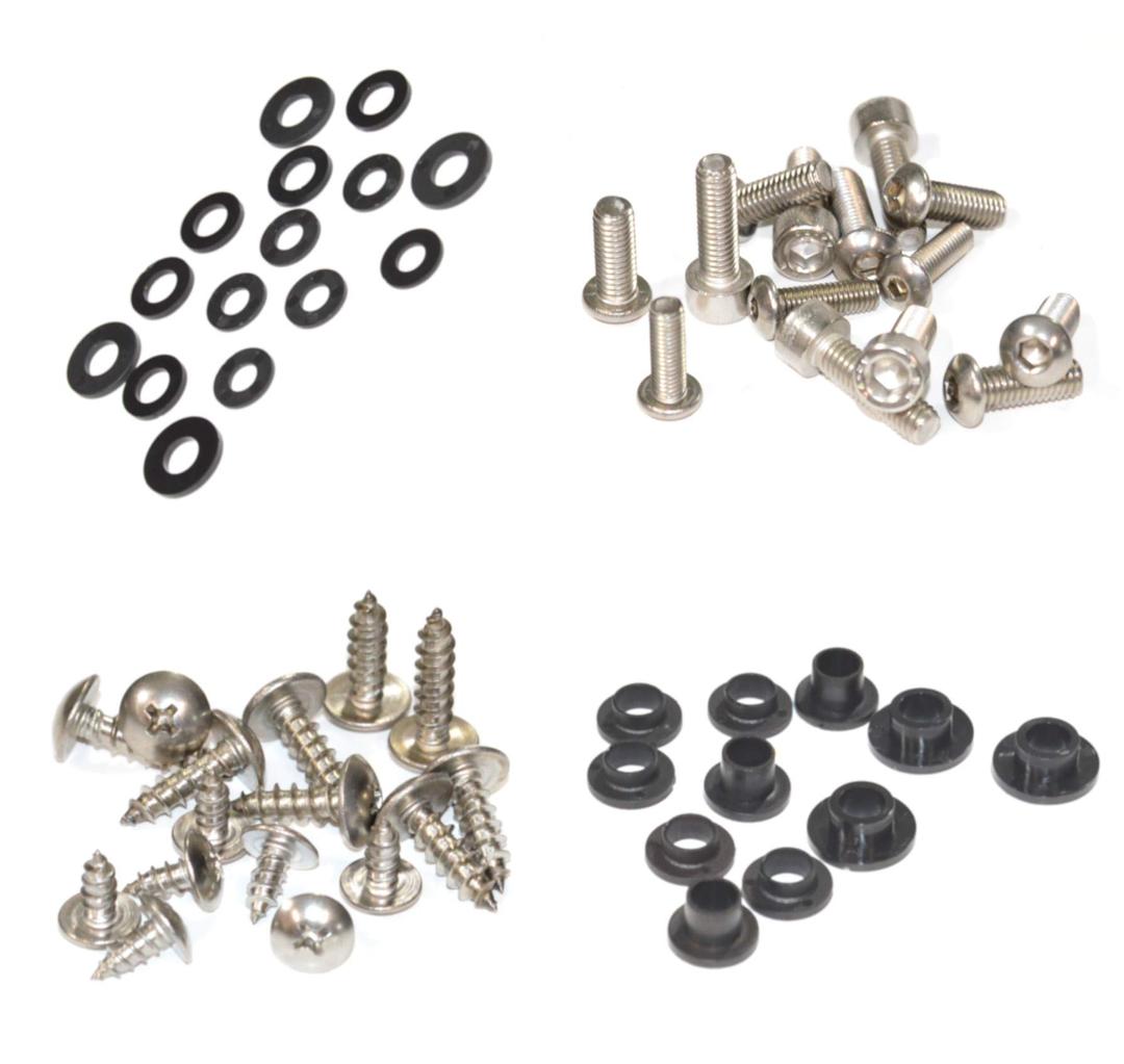 Standard Motorcycle Fairing Bolt Kit For Daytona Triumph 600 2002-2004/650 2005 Body Screws, Fasteners, and Hardware