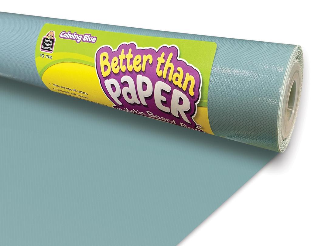 Calming Blue Better Than Paper® Bulletin Board Roll