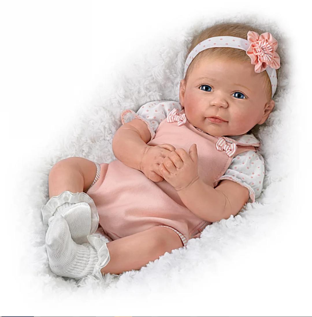 The Ashton-Drake GalleriesLinda Murray's Ava Lifelike Silicone Baby Doll