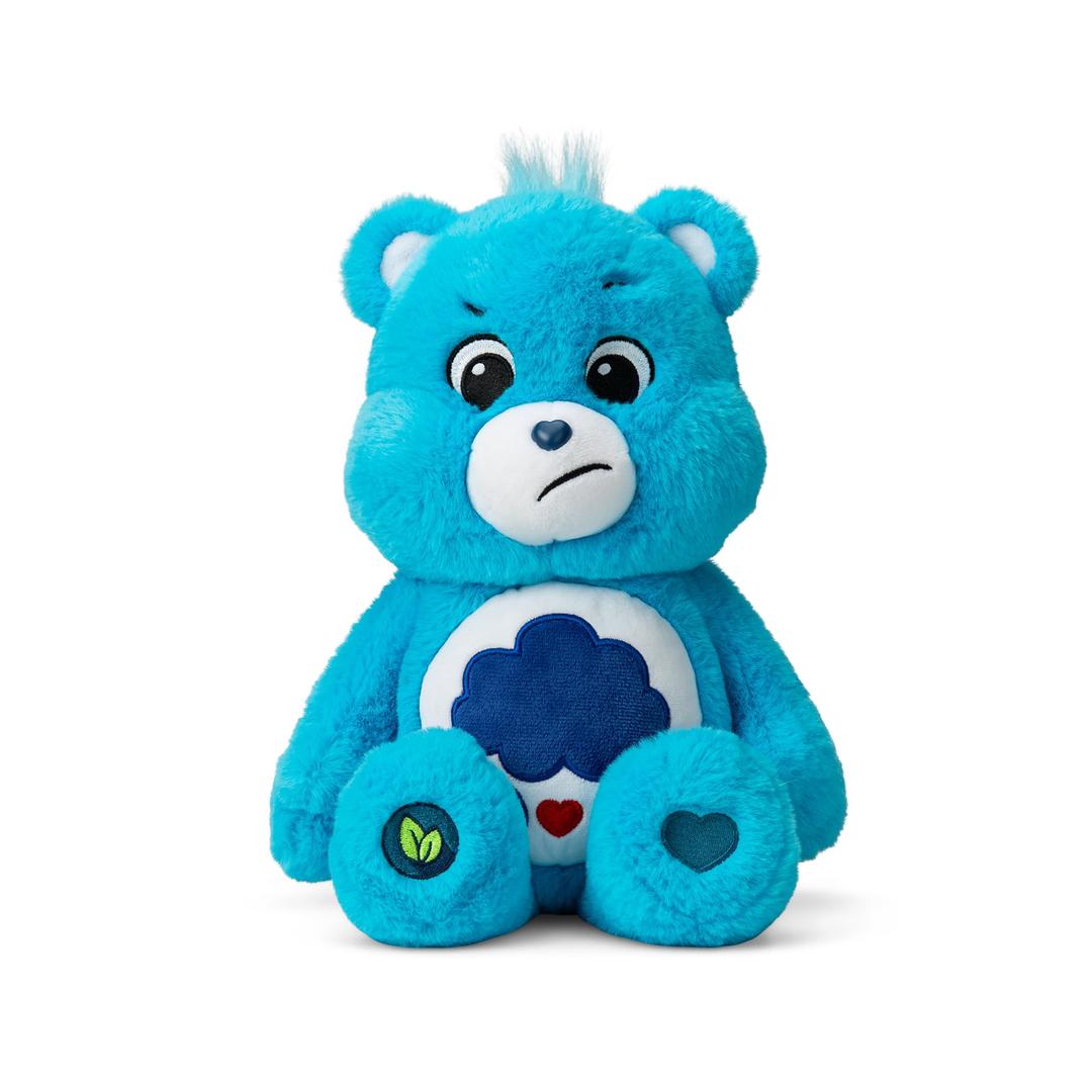 Care Bears 14” Grumpy Bear - Blue Plushie for Ages 4+ – Perfect Stuffed Animal Holiday, Birthday Gift, Super Soft and Cuddly – Good For Girls and Boys, Employees, Collectors