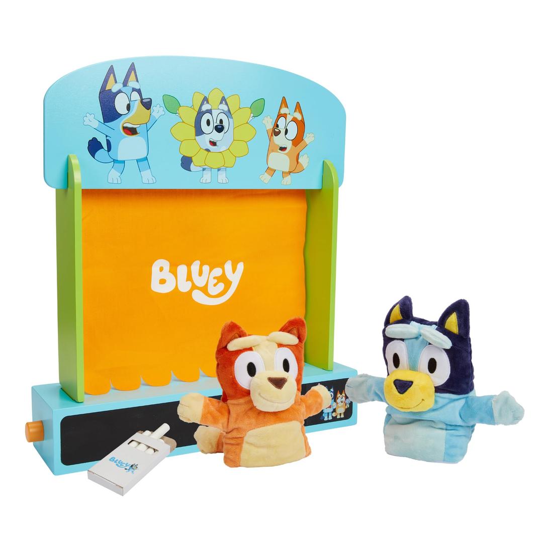 Bluey 8th Wonder Wooden Puppet Theater, (69226)