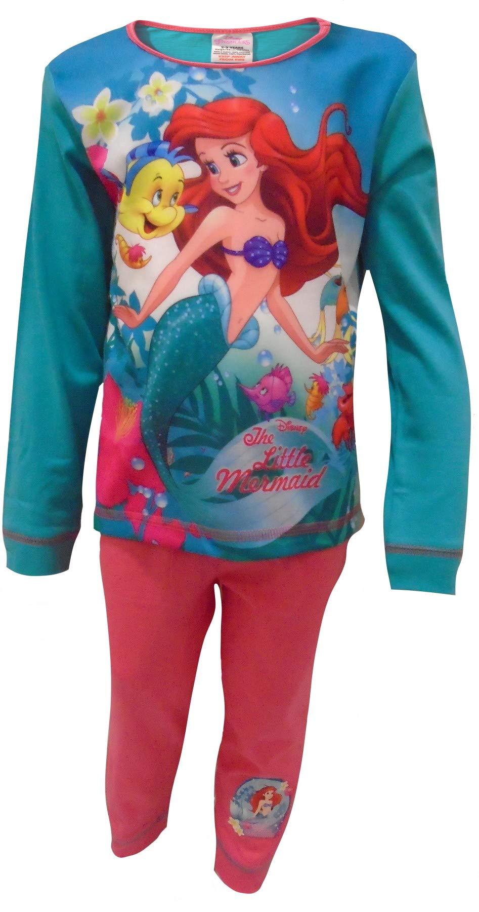 Girls Disney Princess Little Mermaid Ariel Pyjamas