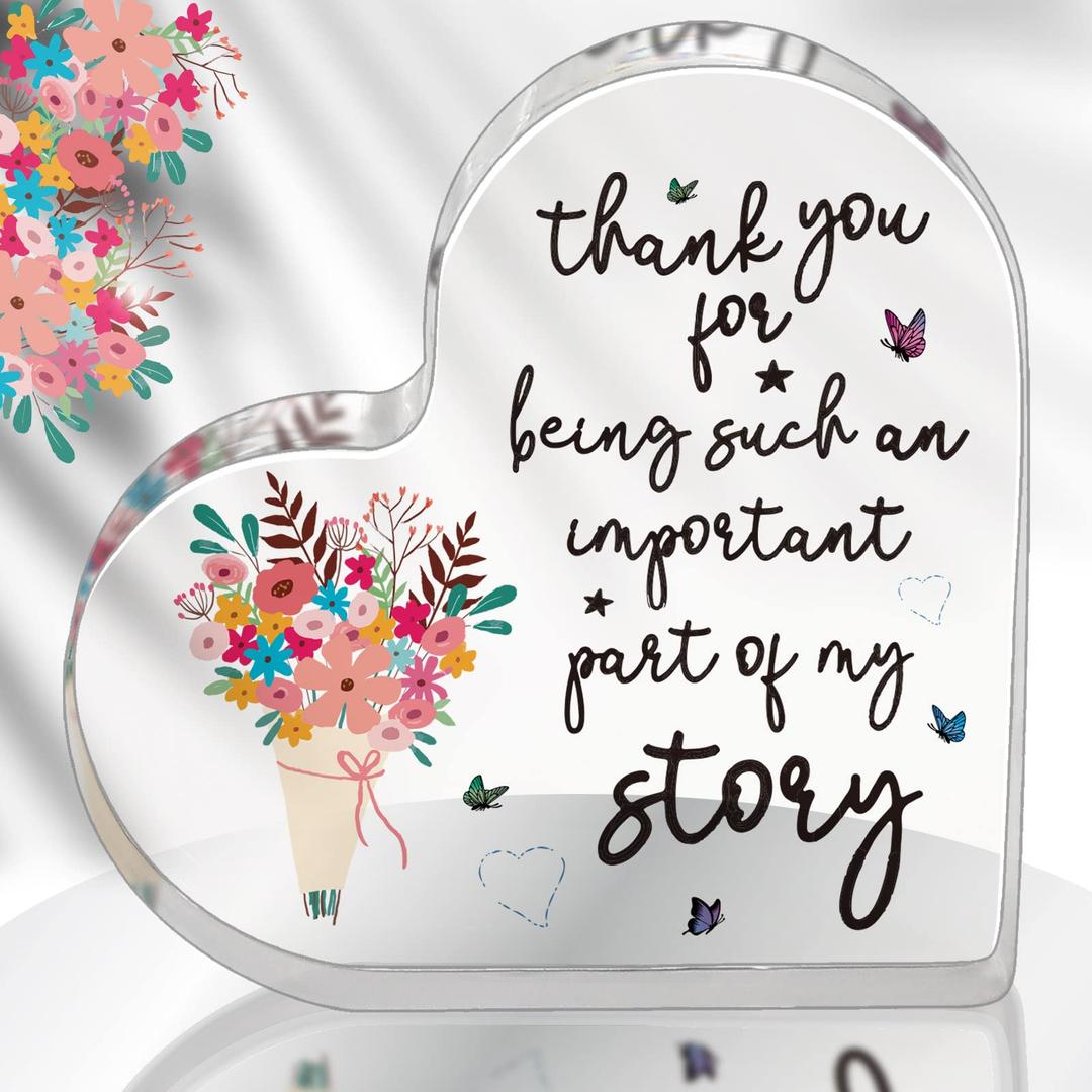 Thank You Gifts for Teacher Boss Leader Appreciation Gifts for Mentor Dad Mom Gigi Aunt Teacher Appreciation Week Teacher's Day Mother's Day Gifts Keepsake