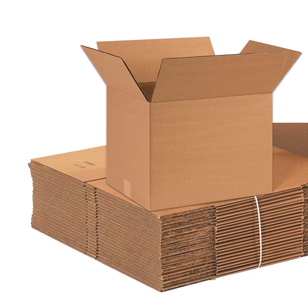 AVIDITI Shipping Boxes Medium 16"L x 12"W x 12"H, 25-Pack | Corrugated Cardboard Box for Packing, Moving and Storage