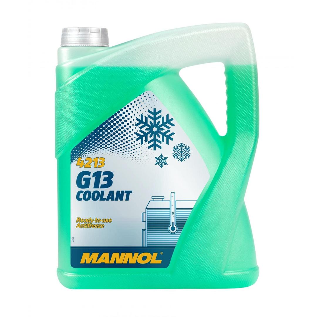 Mannol G13 Ready to use Antifreeze Coolant, G13, HOAT, 5 litres