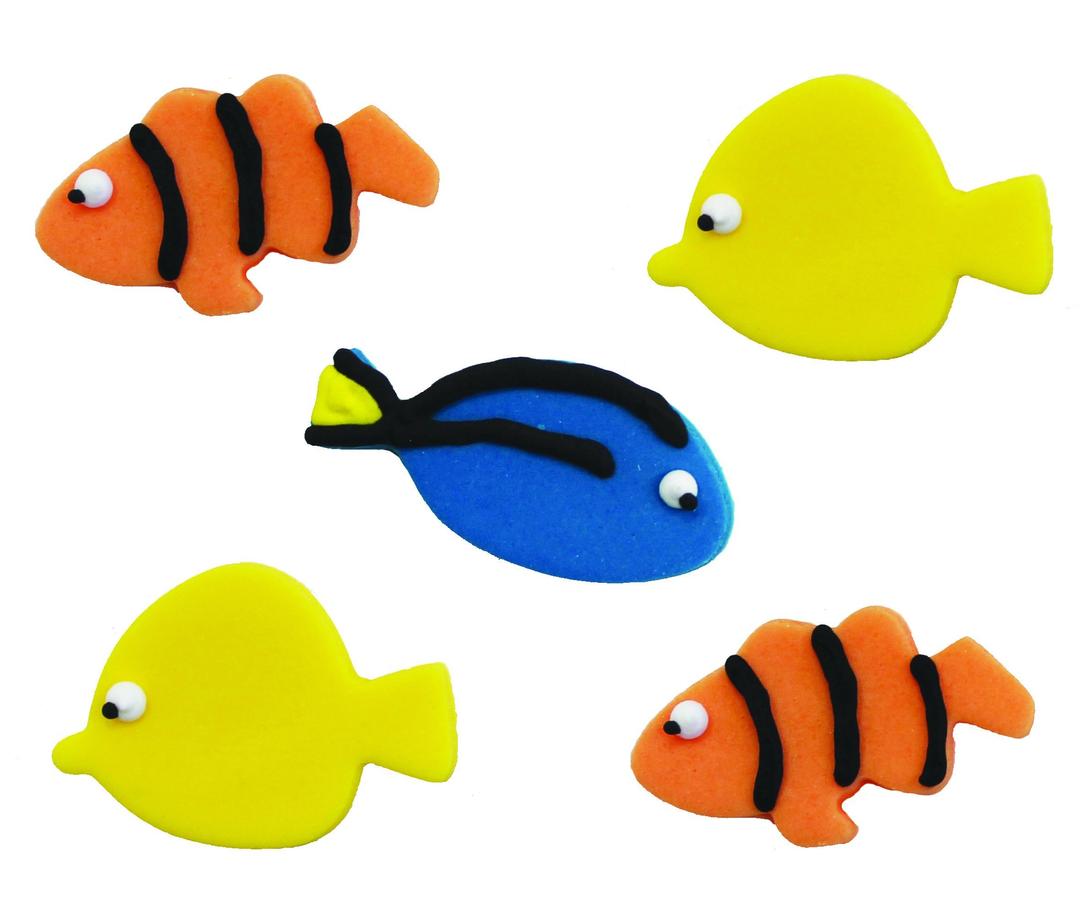 Tropical Fish Sugarcraft Toppers