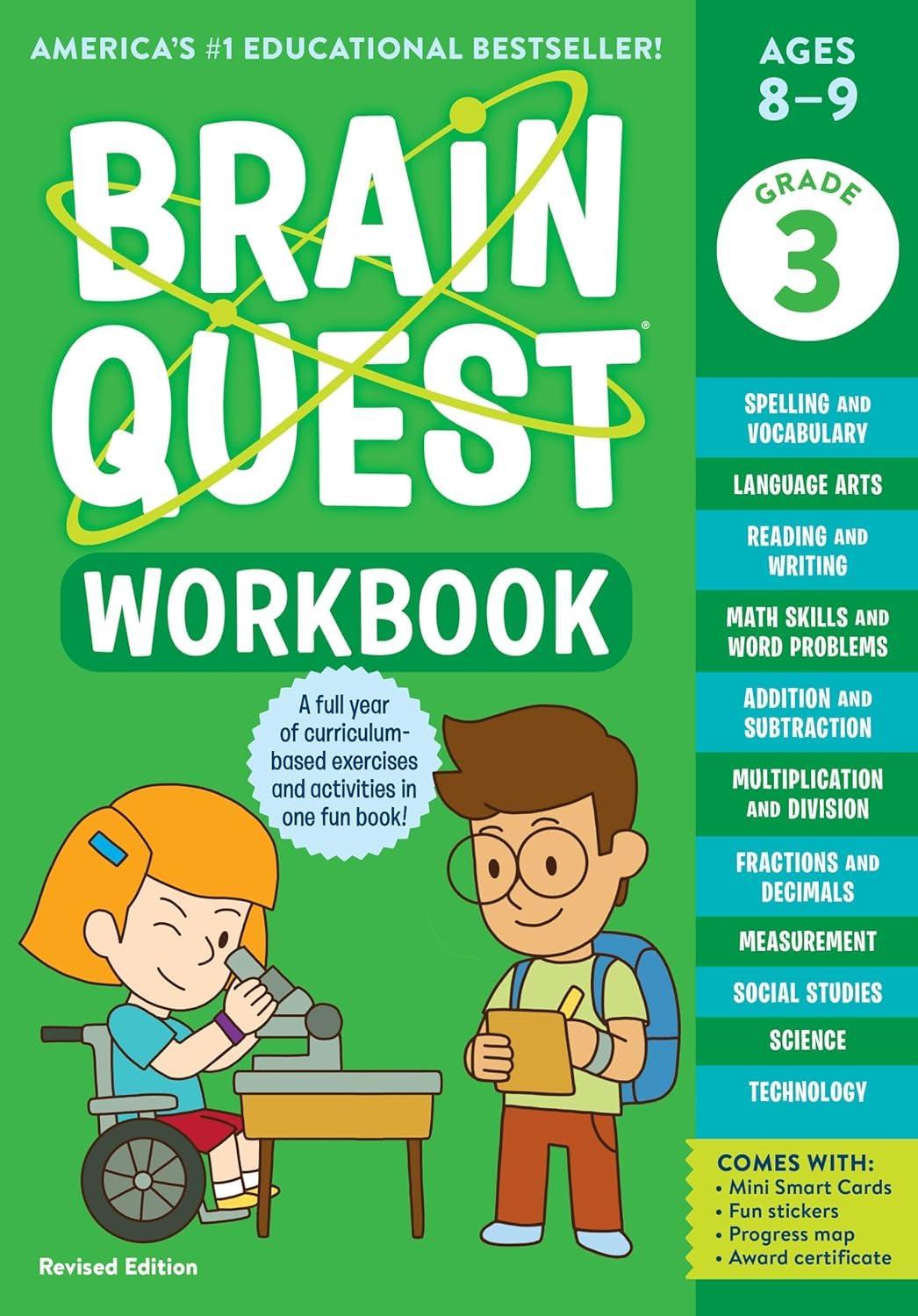 Brain Quest Workbook: 3Rd Grade