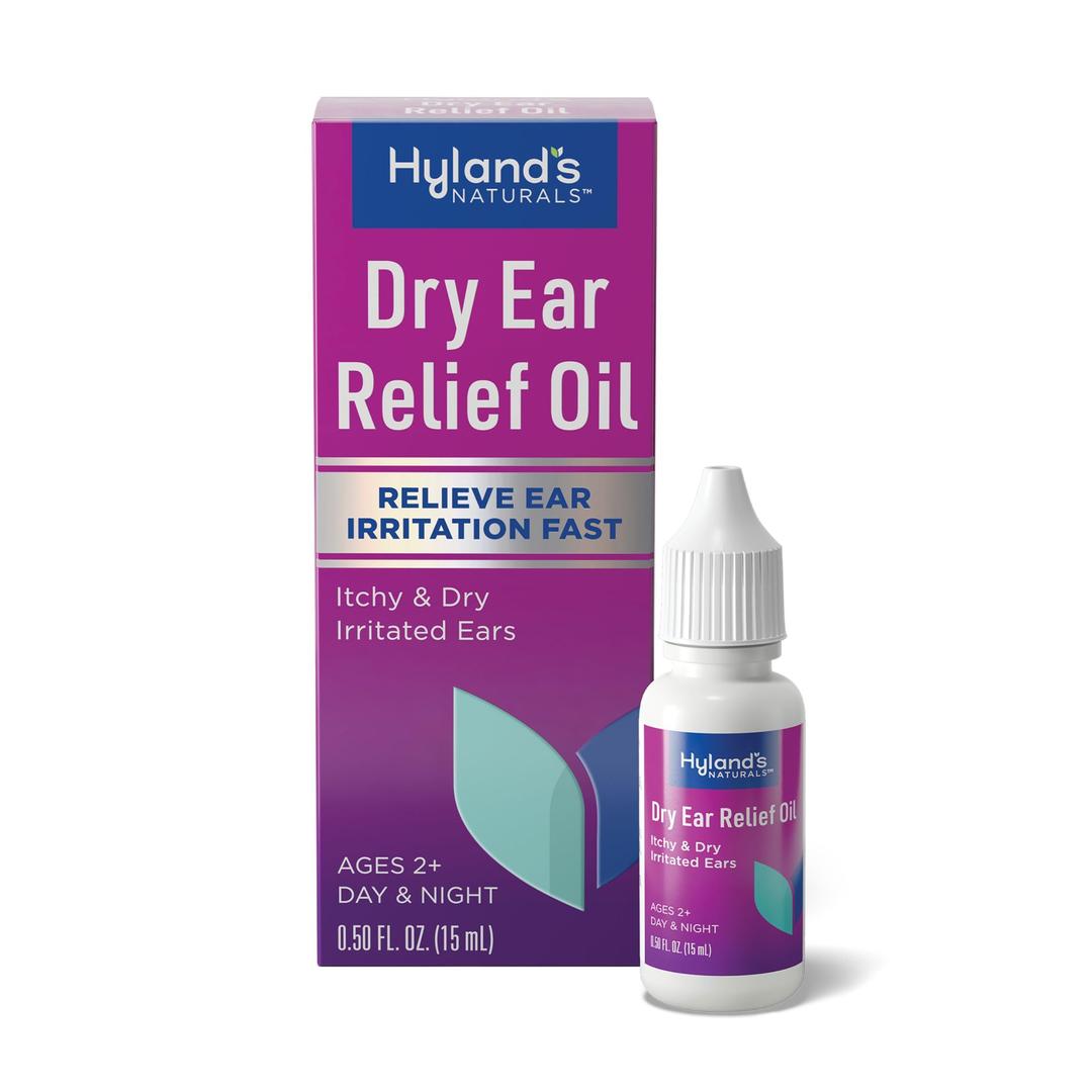 Hyland'sNaturals Dry Ear Relief Oil, 0.5 Ounce