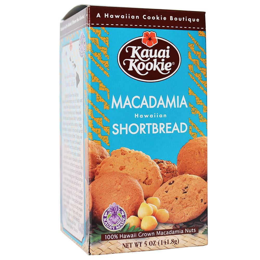 Kauai Kookie, Cookies Mac Nut Shortbread, 5 Ounce