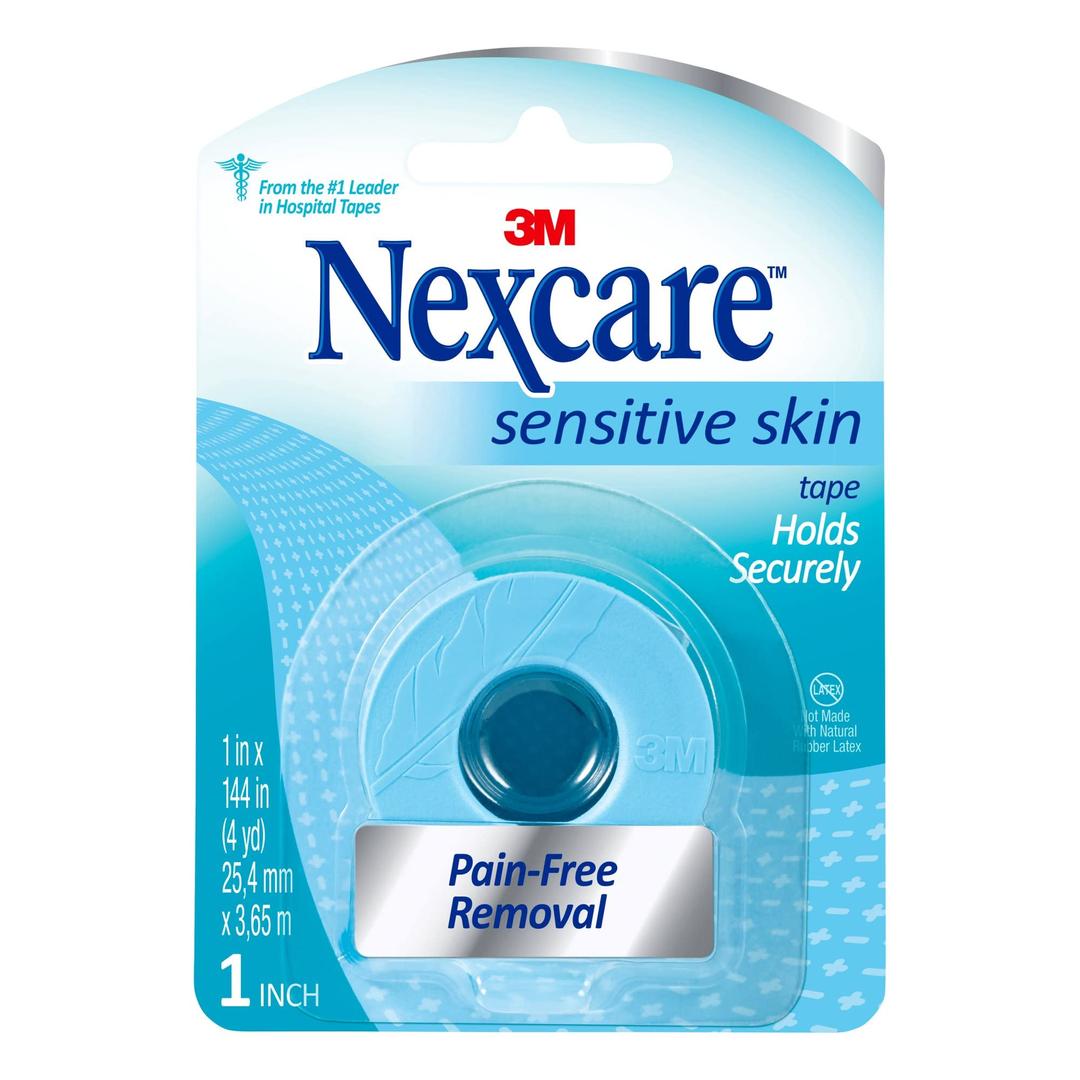 NexcareSensitive Skin Low Trauma Tape 1 X 144 Inch - 1 Ea