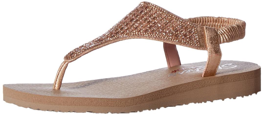 Skechers Women's Meditation-Rock Crown Flat Sandal