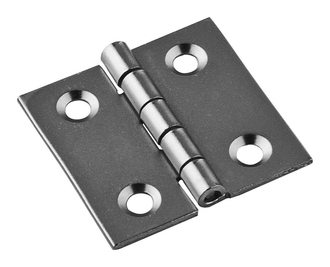 NATIONAL MFG/SPECTRUM BRANDS HHI N211-013 Hinges, 1 x 1-Inch, Satin Nickel