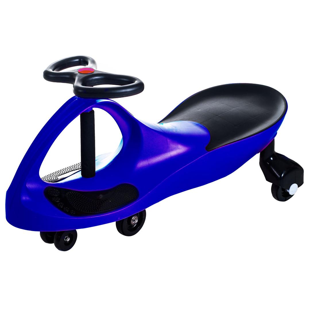 Wiggle Car - Ride on Toy for Ages 3 and Up - Toddler Ride on Toys with no Batteries, Gears, or Pedals Just Twist, Wiggle, and Go by Lil’ Rider (Blue)