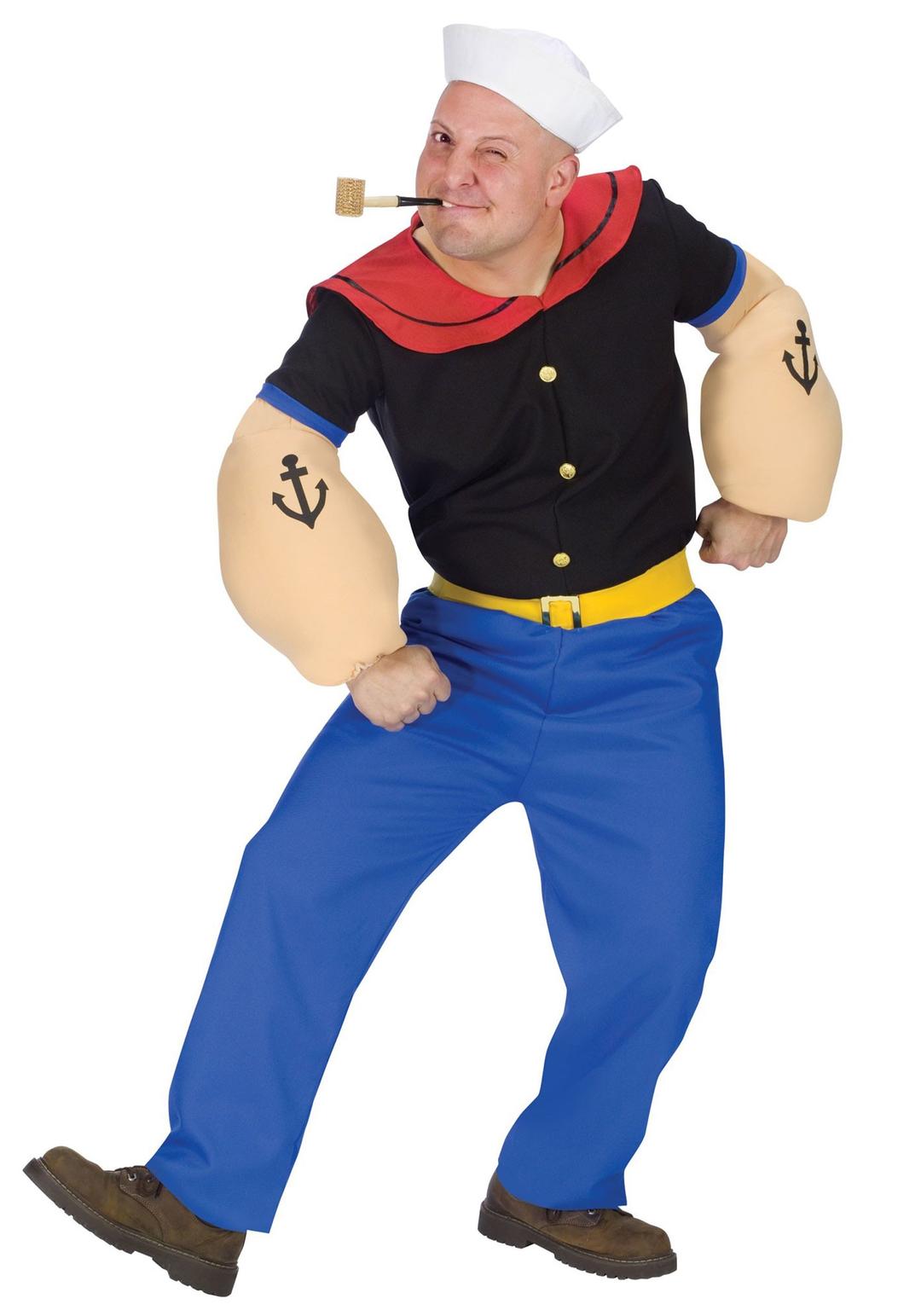 Fun World Popeye Adult Costume